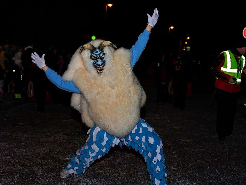 Viel Los war auf den Straen in Bollschweil in der Nacht von Samstag auf Sonntag. Rund 90 Znfte mit mehr als 2000 Hstrgern folgten dem Ruf.