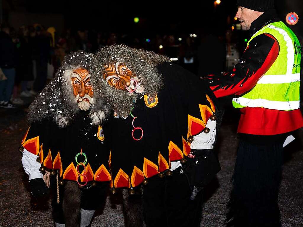 Viel Los war auf den Straen in Bollschweil in der Nacht von Samstag auf Sonntag. Rund 90 Znfte mit mehr als 2000 Hstrgern folgten dem Ruf.