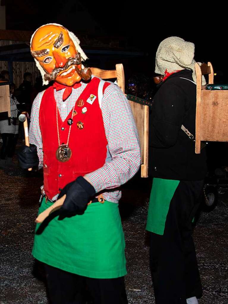 Viel Los war auf den Straen in Bollschweil in der Nacht von Samstag auf Sonntag. Rund 90 Znfte mit mehr als 2000 Hstrgern folgten dem Ruf.