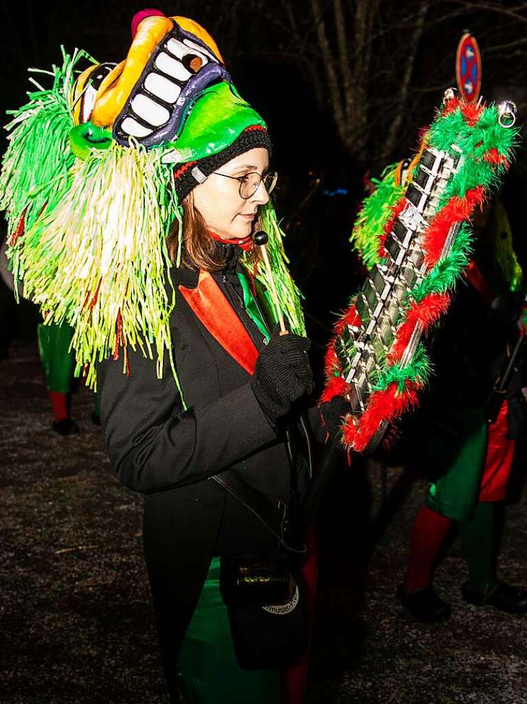 Viel Los war auf den Straen in Bollschweil in der Nacht von Samstag auf Sonntag. Rund 90 Znfte mit mehr als 2000 Hstrgern folgten dem Ruf.