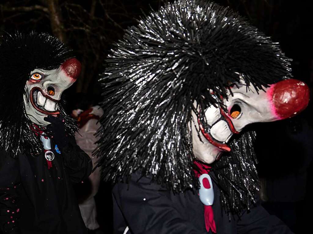 Viel Los war auf den Straen in Bollschweil in der Nacht von Samstag auf Sonntag. Rund 90 Znfte mit mehr als 2000 Hstrgern folgten dem Ruf.