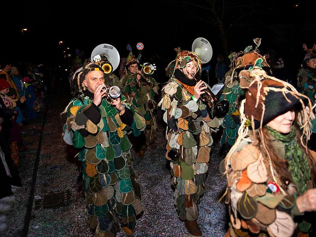 Viel Los war auf den Straen in Bollschweil in der Nacht von Samstag auf Sonntag. Rund 90 Znfte mit mehr als 2000 Hstrgern folgten dem Ruf.