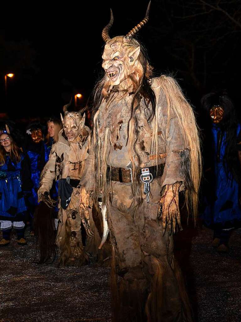 Viel Los war auf den Straen in Bollschweil in der Nacht von Samstag auf Sonntag. Rund 90 Znfte mit mehr als 2000 Hstrgern folgten dem Ruf.