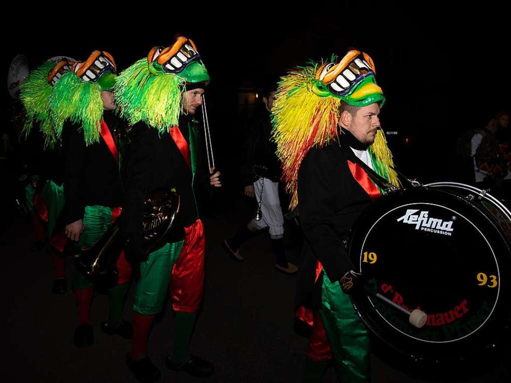 Viel Los war auf den Straen in Bollschweil in der Nacht von Samstag auf Sonntag. Rund 90 Znfte mit mehr als 2000 Hstrgern folgten dem Ruf.