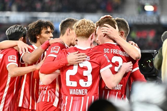 SC Freiburg liefert mit Sieg gegen Augsburg die direkte Antwort