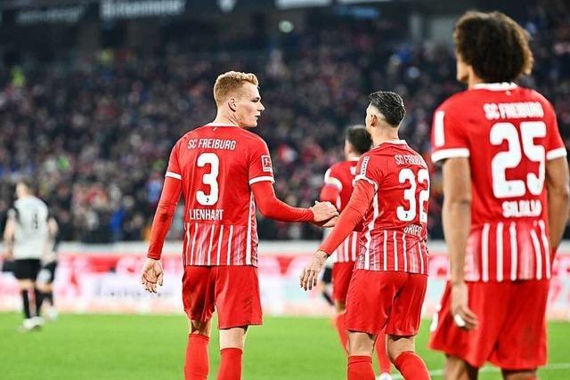 Der SC Freiburg hält dem hausgemachten Druck stand