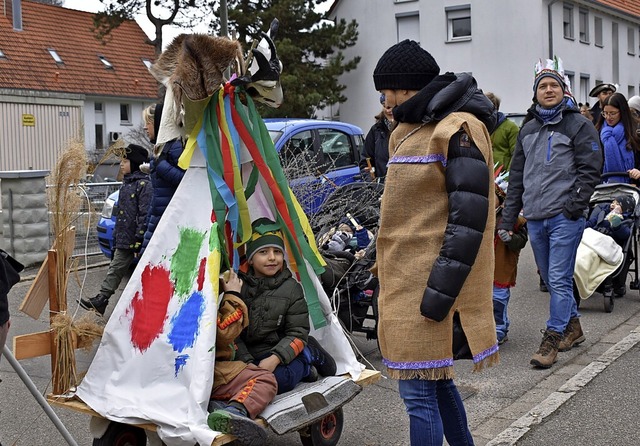 Beim Kinderumzug wehte ein Hauch von Wildem Westen durch flingen.    | Foto: Hrvoje Miloslavic