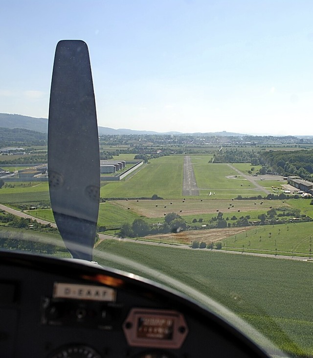 Im Sden des Offenburger Flugplatzarea...ach der Mehrheit des Offenburger Rats.  | Foto: Gertrude Siefke