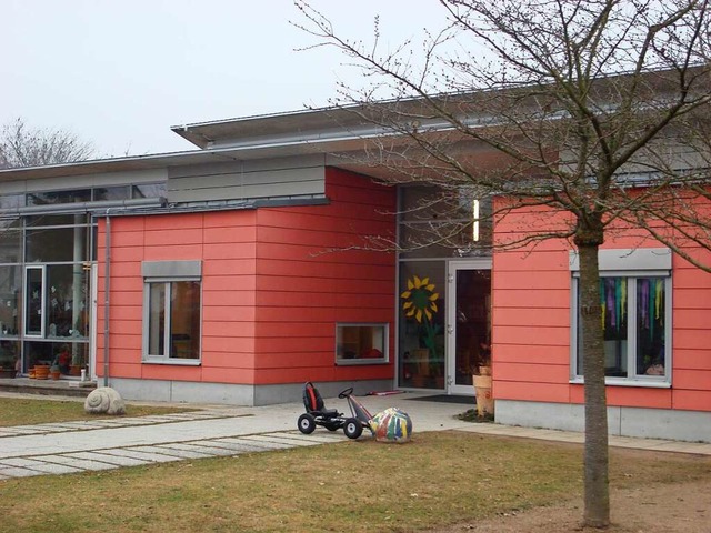 Der Kindergarten Schnggehsli soll dieses Jahr eine neue Kche bekommen.  | Foto: Langelott