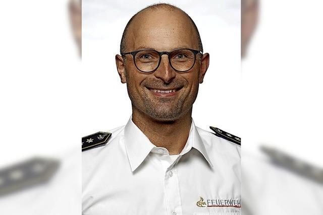 Nils Schulze wird im Juni neuer Feuerwehrkommandant