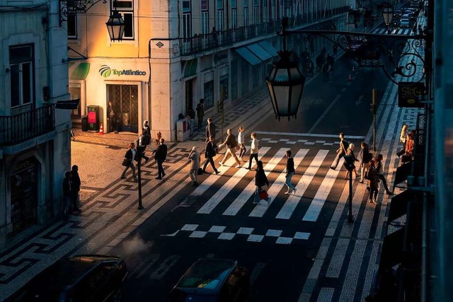 Straenszene: Streetfotografie heit, das Motiv zu erkennen  | Foto: Klaus Wohlmann