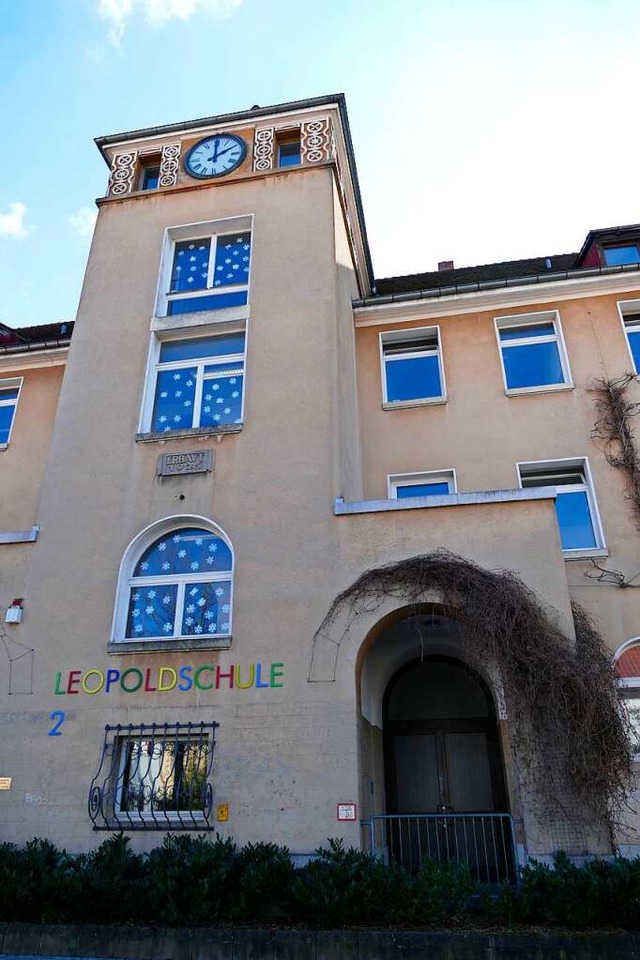 Die Leopoldschule wird ans Breitband u...iert eine groer Teil der Gartenstadt.  | Foto: Victoria Langelott