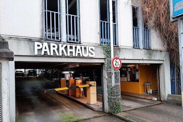 Darum wird das Parkhaus Marktplatz in Emmendingen Ende Juni endgültig dicht gemacht