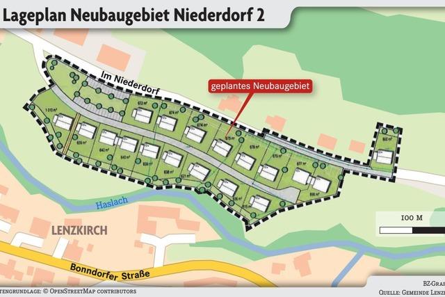 Interesse am Lenzkircher Neubaugebiet Niederdorf 2 ist weiterhin vorhanden