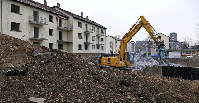 Am Abriss fürs Bauprojekt „Neue ...dstadt“ wird bereits gearbeitet. | Foto: Lukas Müller Am Abriss fürs Bauprojekt „Neue ...dstadt“ wird bereits gearbeitet. | Foto: Lukas Müller