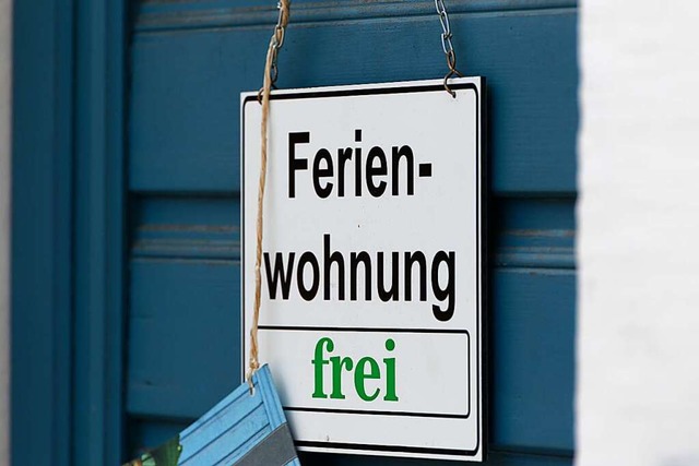 Ferienwohnungen werden in Kenzingen im...eder kritisch diskutiert (Symbolbild).  | Foto: Martin Wendel
