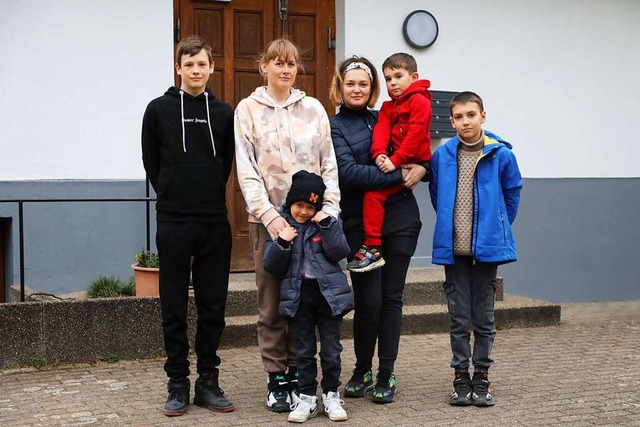 Flchtlinge aus der Ukraine wurden vor...iakonissenhauses in Nonnenweier steht.  | Foto: Christoph Breithaupt