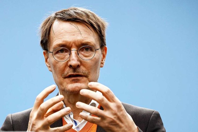 Gesundheitsminister Karl Lauterbach (SPD)  | Foto: Carsten Koall (dpa)