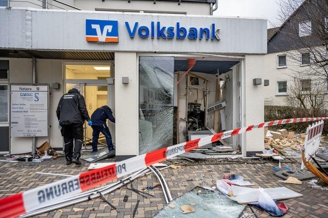 50 Angriffe und 5 Millionen Beute – Geldautomaten-Sprenger erwischt