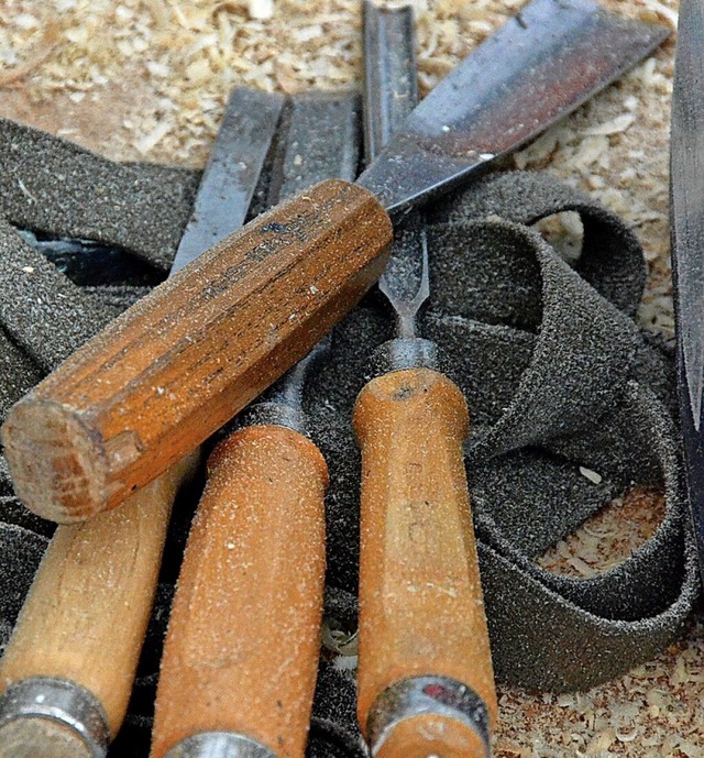 Holzskulpturen werden im Sommer wieder in der Stadt entstehen.  | Foto: Sebastian Barthmes