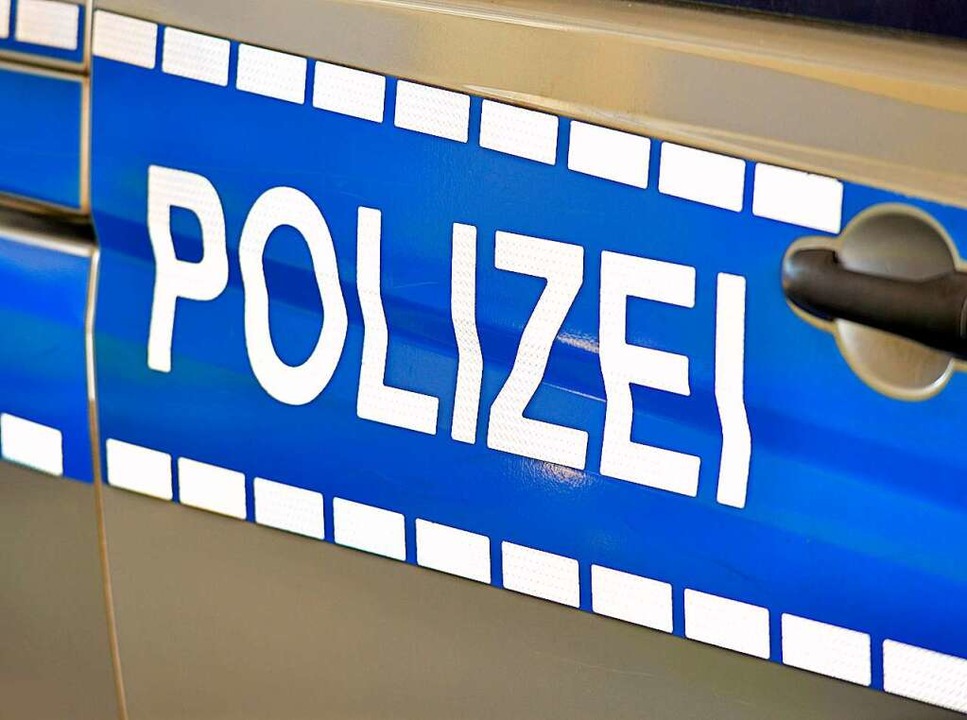 Die Polizei sucht in Haslach nach einer Gruppe von Jugendlichen.  | Foto: Michael Bamberger