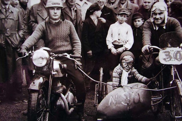 Ein Rennen ersetzt 1951 den Umzug.  | Foto: Privat