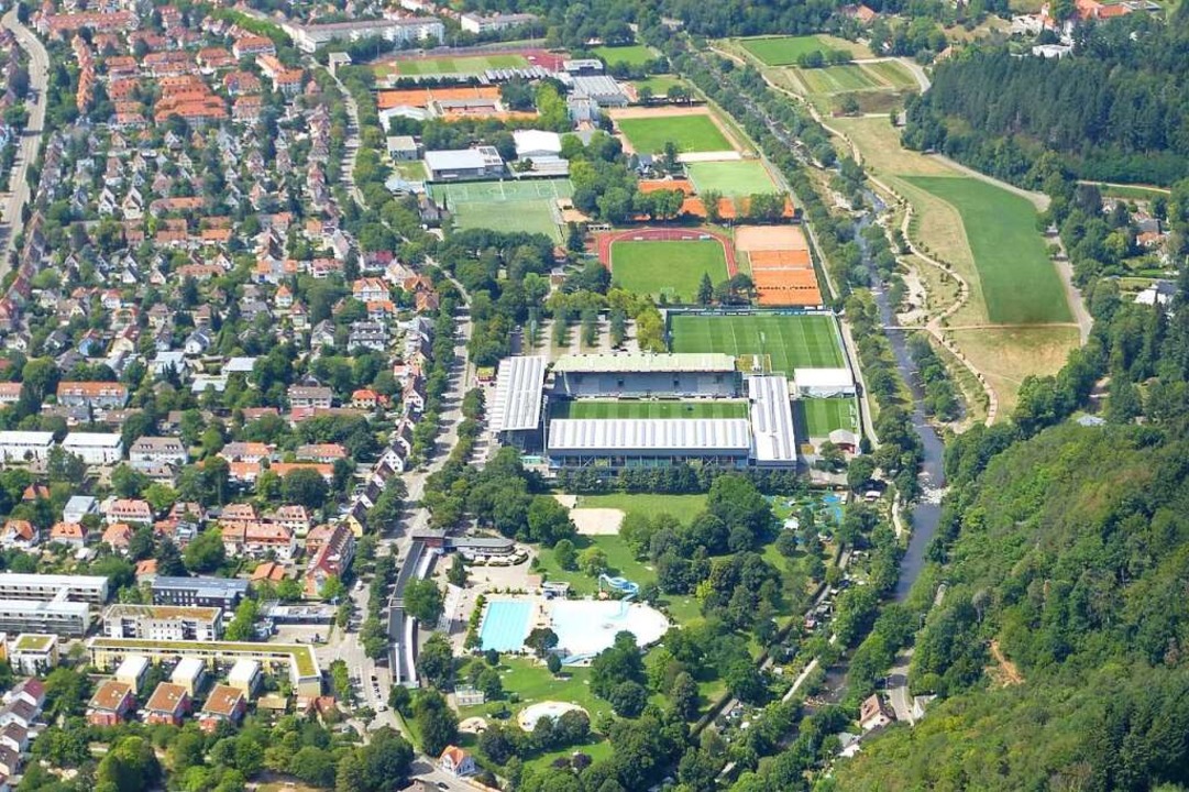 Seit fast fnf Jahren soll ein Konzept...Sportspange Ost vorliegen. Eigentlich.  | Foto: Volker Jung
