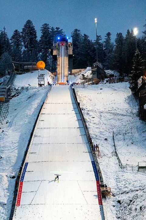 Weltklasse: Der Frauen-Weltcup in Hint...einem schneearmen Schwarzwald-Winter.   | Foto: Wolfgang Scheu