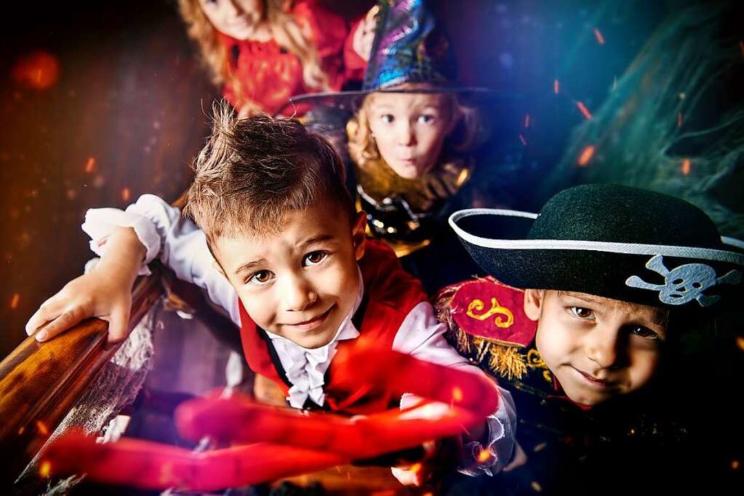Pirat oder Zauberer? Kinder haben Spaß... diesen Fasnachtsterminen in Südbaden.  | Foto: Andrey Kiselev / stock.adobe.com