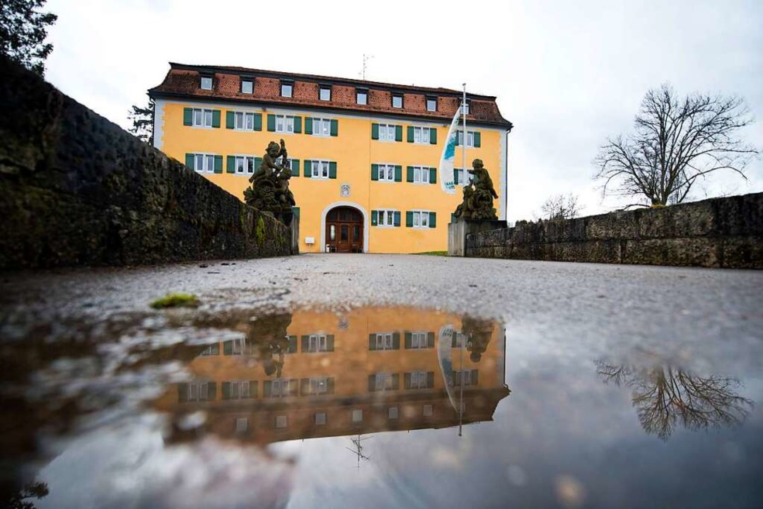 In einem Schuppen am  Schloss Grafenec...stematisch in einer Gaskammer getötet.  | Foto: Daniel Naupold (dpa)