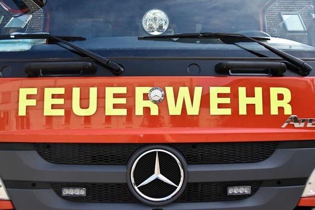 Parkende Autos behindern die Feuerwehr in Bad Krozingen