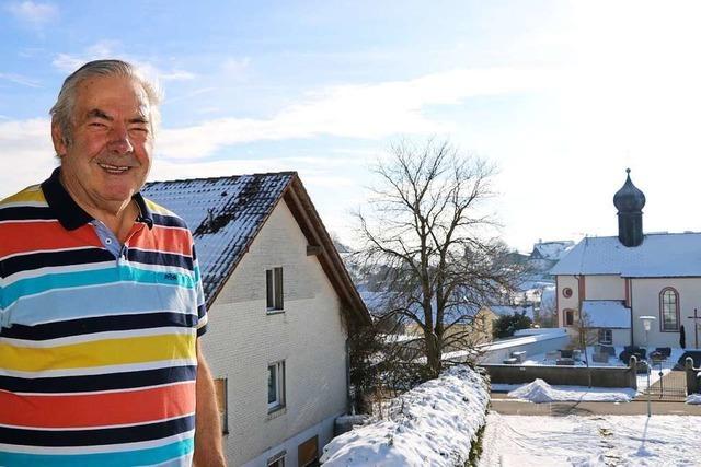 Edmund Bader leistet seit 60 Jahren Mesnerdienste in Münchingen