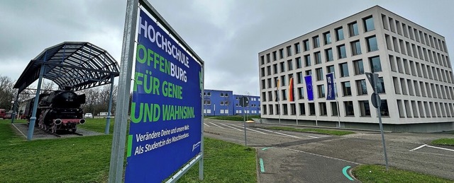 Die Hochschule Offenburg wirbt um Stud...fte Nachwuchs dringend gesucht wird.   | Foto: Helmut Seller