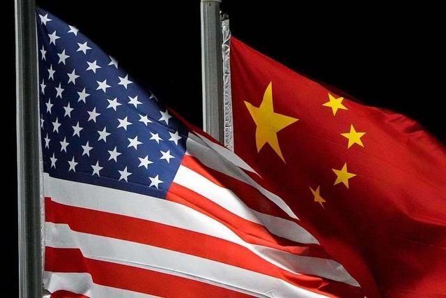 Zwischen China und den USA bestehen unüberbrückbare Differenzen