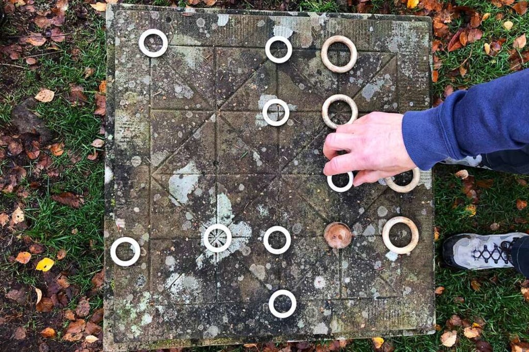 Entdeckung unterwegs: Bei diesem Brett...lf &#8222;Jgern&#8220; zu entkommen.  | Foto: Badische Zeitung