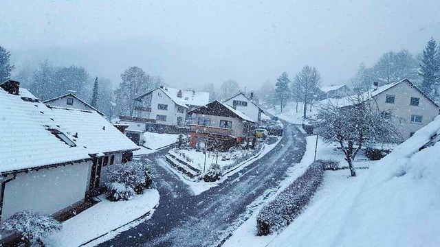 So viel Schnee wie im Januar 2017 fiel in diesem Jahr bei weitem nicht.  | Foto: Patrick Ohnemus 