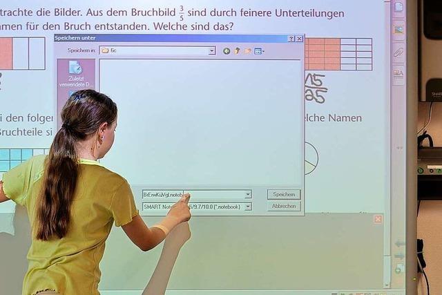 Die Grundschule Vorderes Kandertal erhält 23 digitale Tafeln