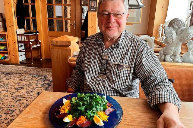 Gastronom Paul Spne hatte bis vor Kur...es sich um selbst geschossenen Schwan.  | Foto: Duygu-D'Souza,Susann