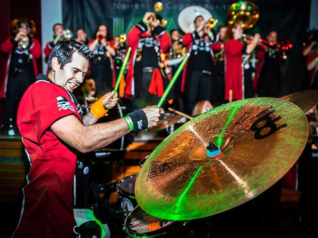 S’ Krottenbach Kaos in Oberrotweil hat zum Fest eingeladen und viele Znfte und Gste kamen. Rund 650 Personen drngten sich in der Festhalle.