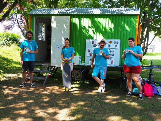 Der Spielbus wird auch in diesem Jahr ...r Sommerferien fr Abwechslung sorgen.  | Foto: Herbert Frey