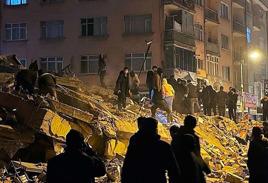 Erdbebenschden in der Trkei  | Foto: Uncredited (dpa)