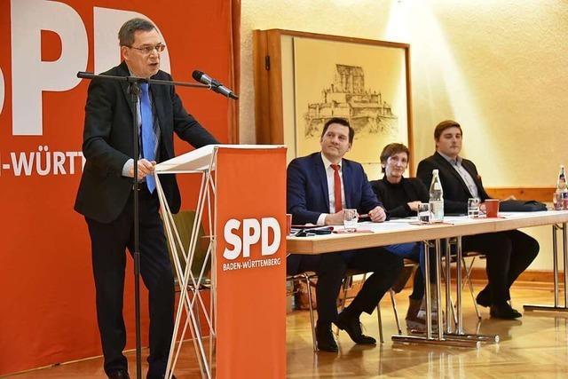 Sozialdemokraten besttigen Bundestagsabgeordneten Johannes Fechner als Keisvorsitzenden