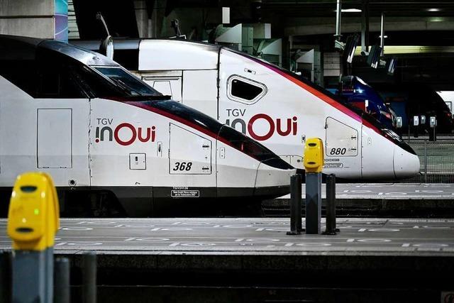 Generalstreik in Frankreich schränkt Bahnverkehr nach Deutschland ein