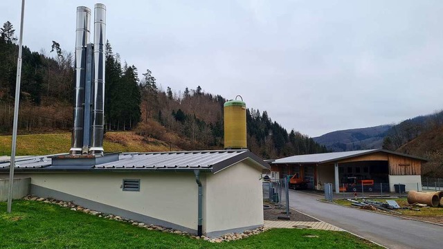 Der Energiebedarf der kommunalen Gebu... Halle und Werkhof mit Wrme versorgt.  | Foto: Gerald Nill