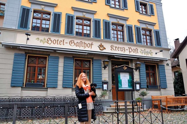 Michelle Deville bernimmt mit ihrer F...m Mrz wieder das Restaurant erffnet.  | Foto: Rainer Ruther