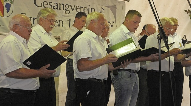 Der Gesangverein Rhenus freut sich auf ein Jahr ohne Beschrnkungen  | Foto: Regine Ounas-Krusel