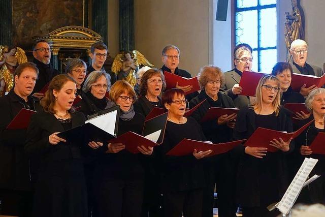 Kammerchor Rheinfelden schenkt sich zum Geburtstag ein Auftragswerk