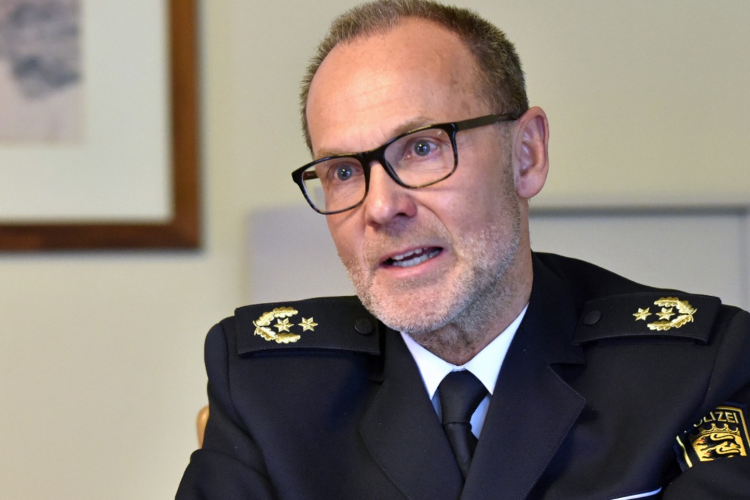 Polizeipräsident Franz Semling  | Foto: Michael Bamberger