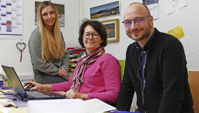 Das Team der VHS-Auenstelle Bonndorf ...Schwung in die inhaltliche Gestaltung.  | Foto: Stefan Limberger-Andris