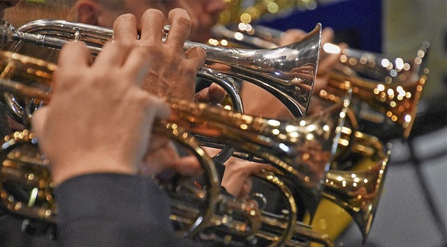 Klangvolle Blasmusik soll auch weiterhin in Haltingen erklingen.  | Foto: Kathrin Blum